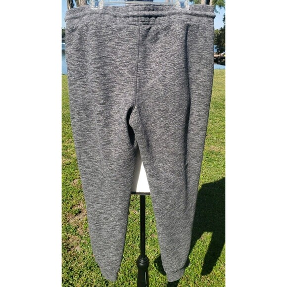 Superdry Sweatpants Mens 2XL Slim Fit Gray Joggers Athletic Tapered Zip Pockets - Picture 7 of 13